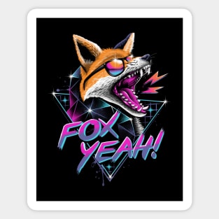 Fox Yeah! Sticker